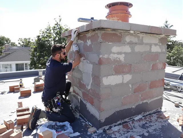 Advanced chimney repair process by Wrentham Chimney Sweep in Wrentham, MA